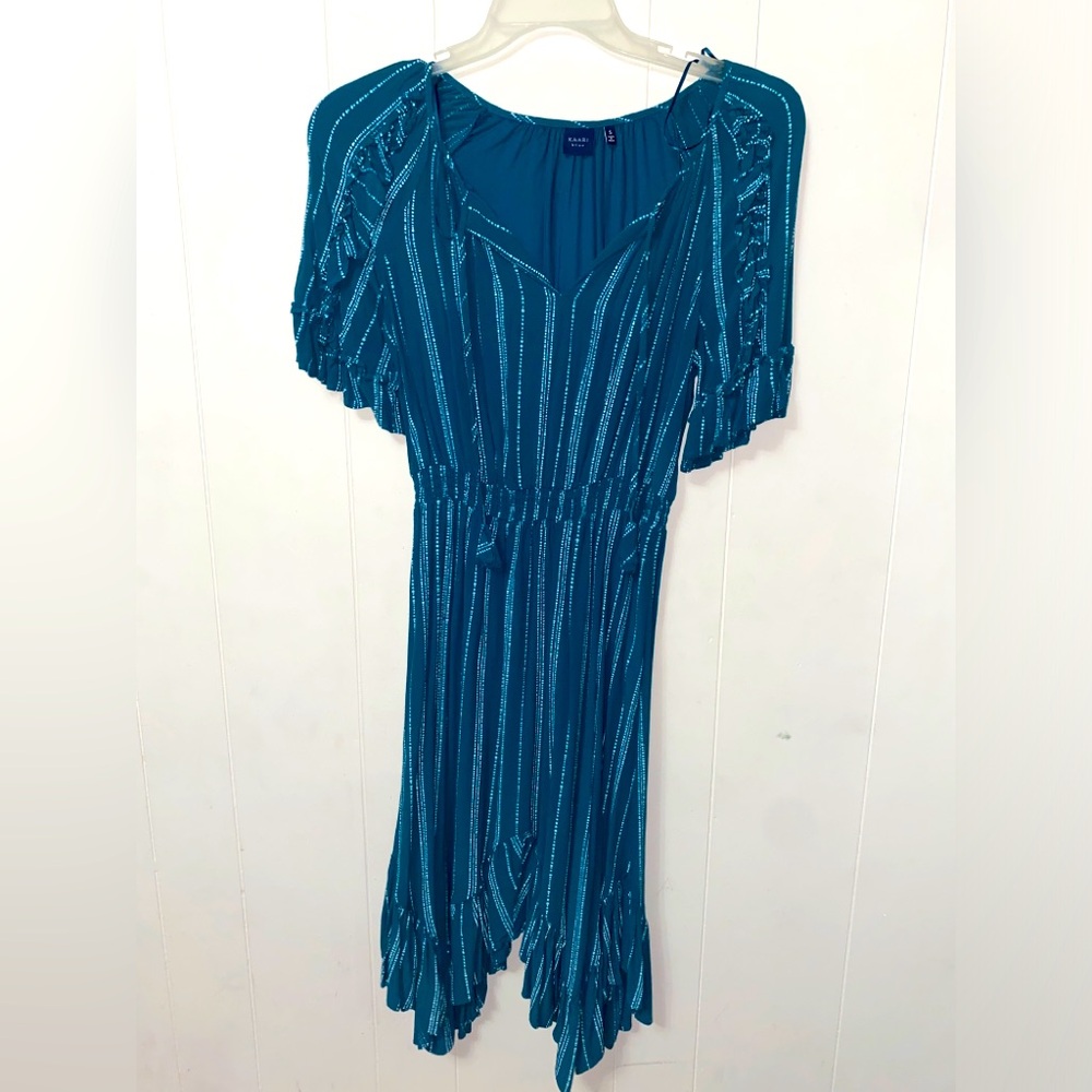 Blue Midi Dress